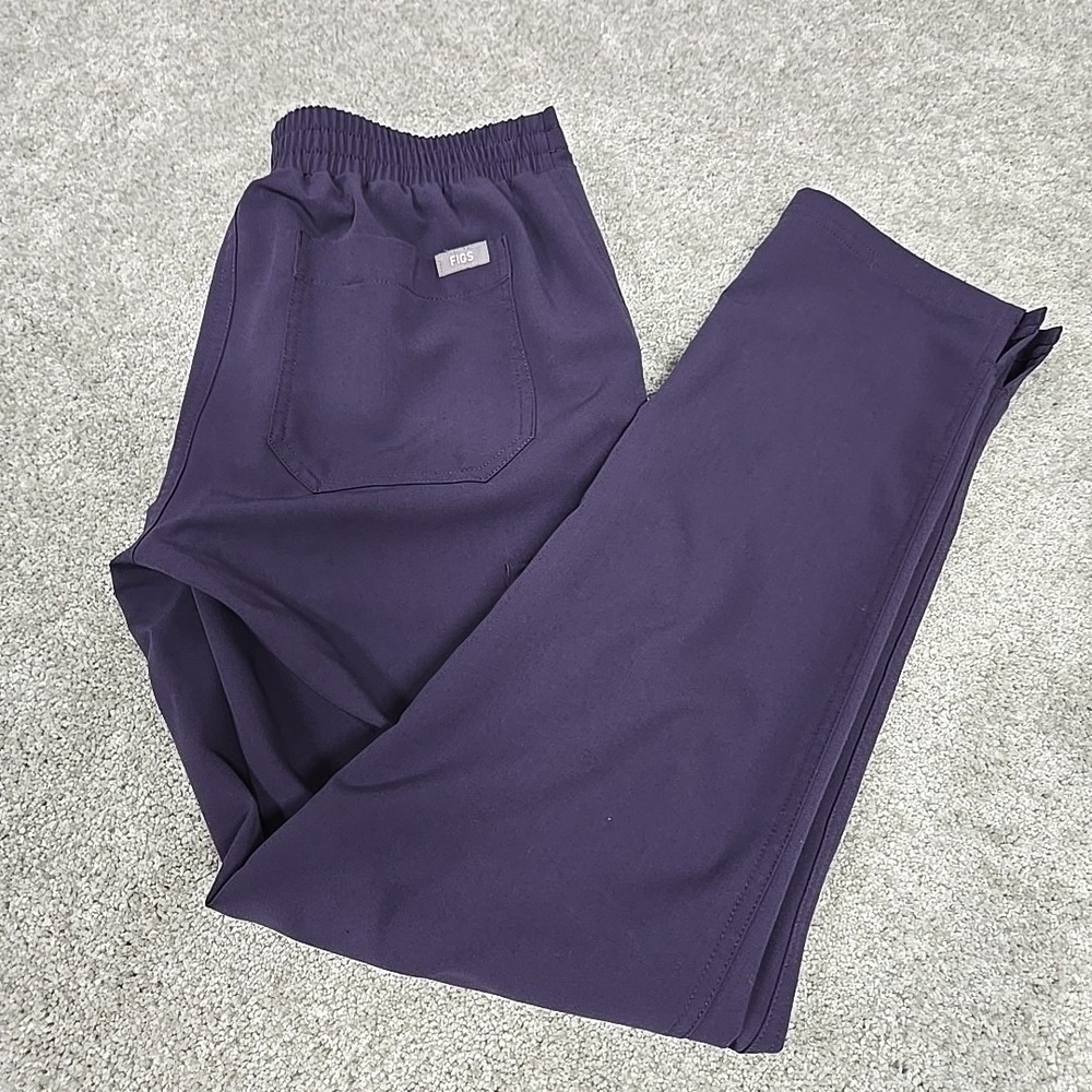 Figs Yola Skinny Scrub Pants Technical Collection Medical Purple Women's Sz XS/P - Picture 9 of 10